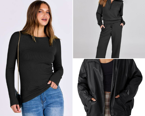 Favorite fall pieces from Amazon cover photo collage
