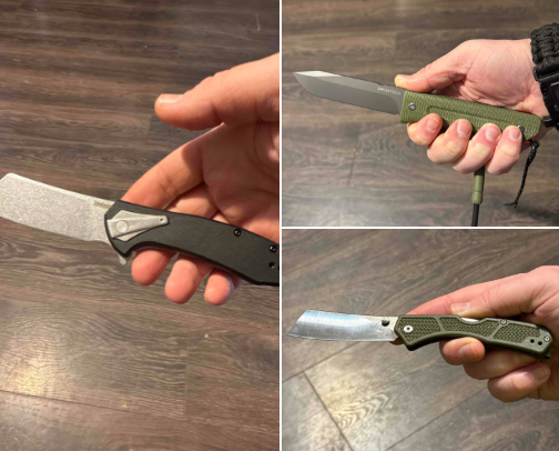 My Essential Blade Collection: Folding & Fixed Knives cover photo collage