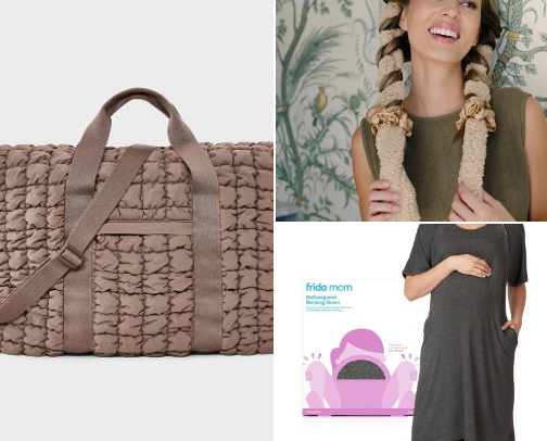 Hospital Bag Must-Haves I Actually Used ❤️ cover photo collage