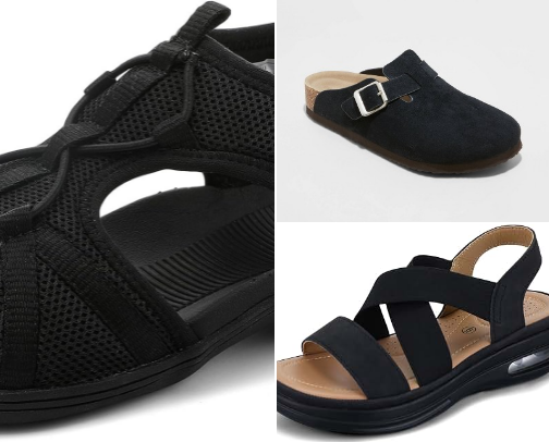 Shoes, Sandals, Boots | Assorted Styles in Women's Casual & Dressy Footwear cover photo collage