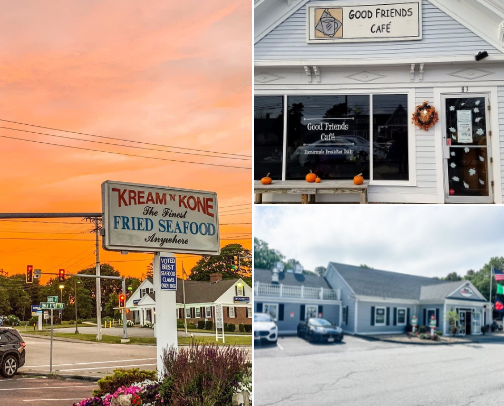 A Cape Cod summer cover photo collage