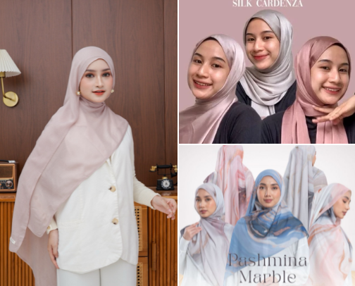 Pashmina Era: 2026 Collection 🧕🏻💗🦋✨ cover photo collage