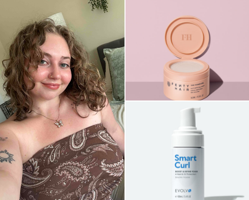 Curly Girl Essentials: How I Care For My Curly Hair cover photo collage