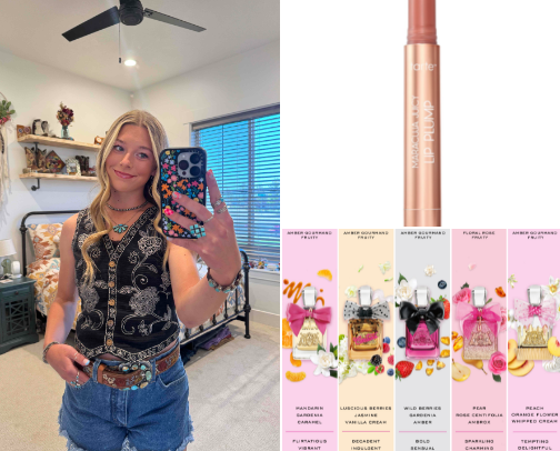 Glowing beauty cover photo collage
