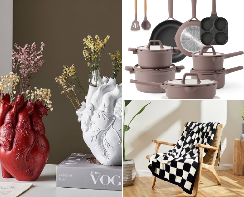 Cute & Comfy (Kinda Creepy) Home Favs ✨🖤 cover photo collage