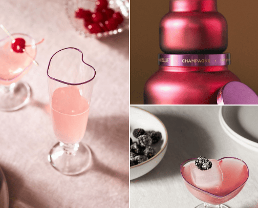 Valentine's Day cover photo collage