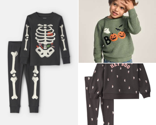 Not-So-Spooky Season: Toddler Halloween cover photo collage