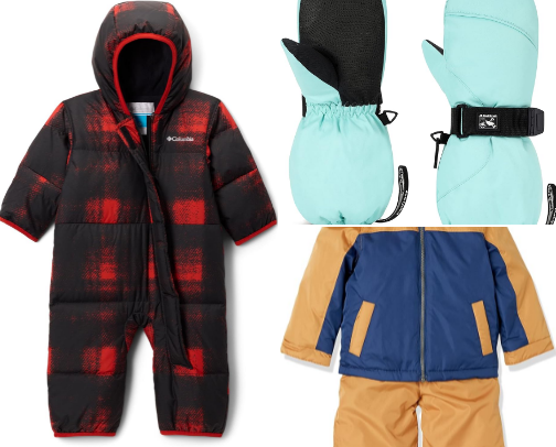 Holiday 2026 Winter Coats & Snow Gear — Amazon Snowsuits, Kids Winter Jackets, Snow Bibs, Waterproof Boots & Mittens for Toddlers, Kids, Women & Men cover photo collage