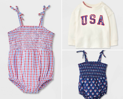 4th of July style cover photo collage