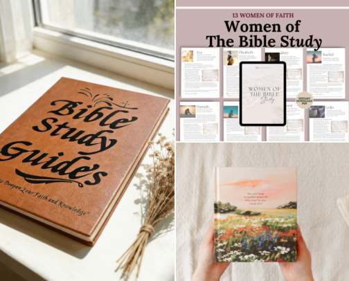 Faith-Filled Favorites: Christian Gifts and Quiet-Time Essentials cover photo collage