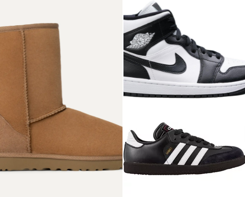 Sneakers cover photo collage