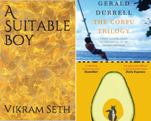 My favorite book recommendations cover photo collage