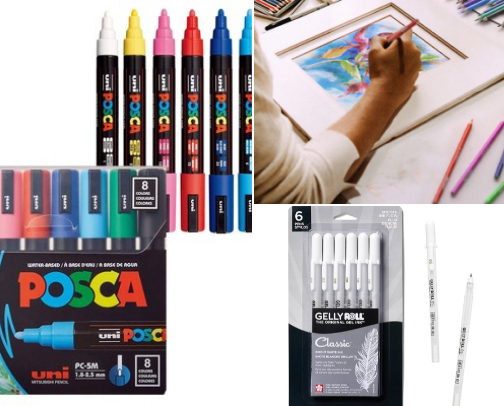 Art Supplies cover photo collage