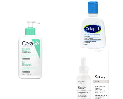 My Beginner Friendly Skincare Routine (Budget Friendly) cover photo collage