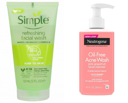 Skincare cover photo collage