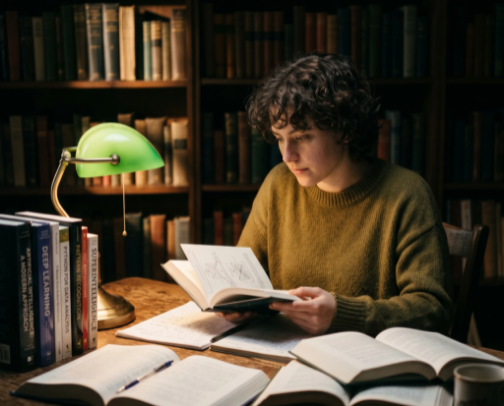 AI Books That Actually Teach You Something (From Beginner to Advanced) cover photo collage