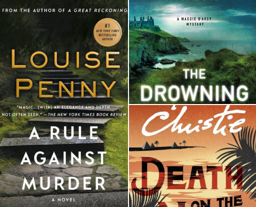 “Vacation interrupted” book list cover photo collage