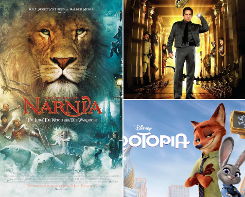 Best movies for the family cover photo collage