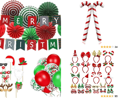 Christmas Party cover photo collage