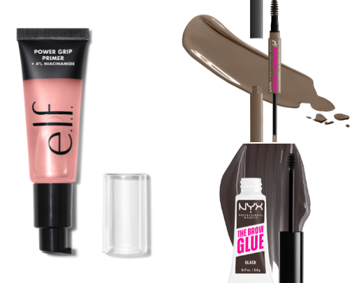 Baddie on a budget: make up edition cover photo collage