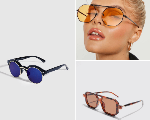 Sunglasses cover photo collage