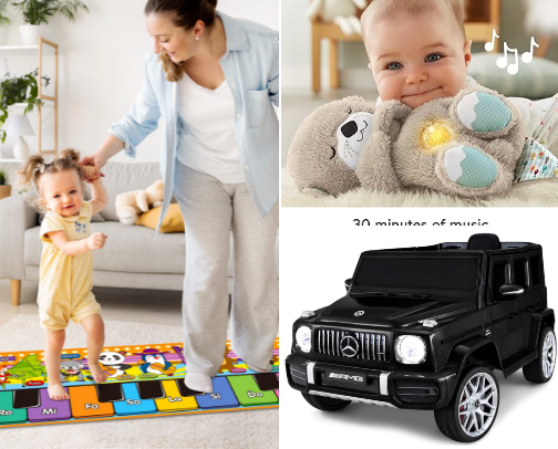 Cuddle & Play: Best Toys for Your little ones 🧸🧸🧸 cover photo collage