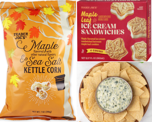 Trader joe’s movie night snacks cover photo collage