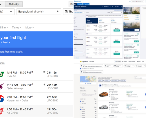 Travel Websites to Use for Planning & Booking cover photo collage