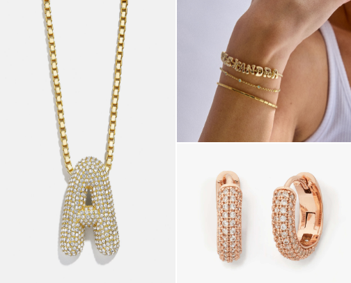 Cute affordable jewelry cover photo collage