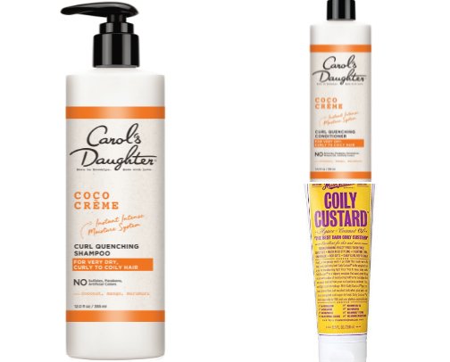 Black Girl Natural Hair Care cover photo collage