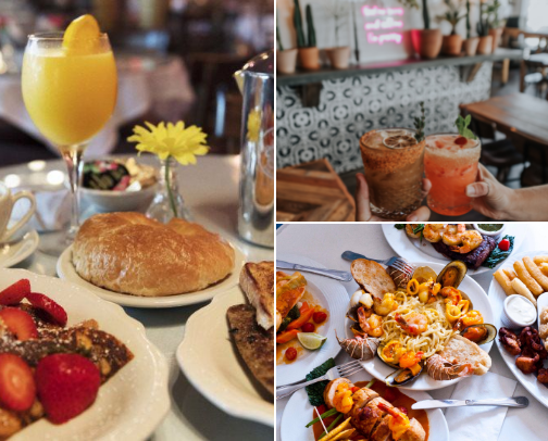 Hungry in Atlanta GA! Top 5 restaurants I recommend! cover photo collage