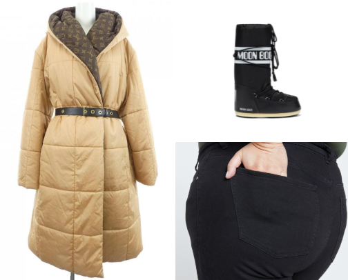 Luxury Winter Fashion & Après Ski Chic cover photo collage