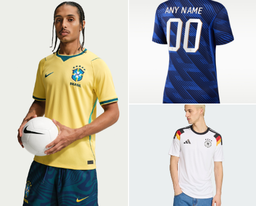 FiFA World Cup Kits cover photo collage