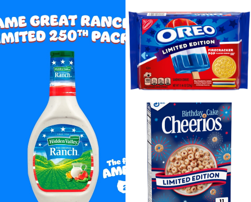 Limited Edition Products for America's Semiquincentennial cover photo collage