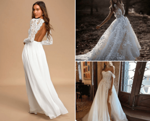 Wedding Dresses👰 cover photo collage