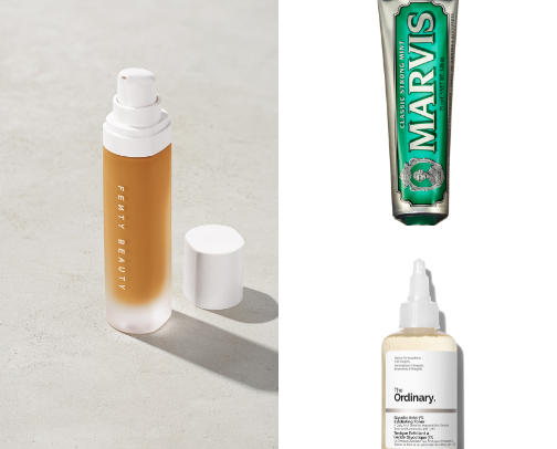 My favorite beauty recs cover photo collage
