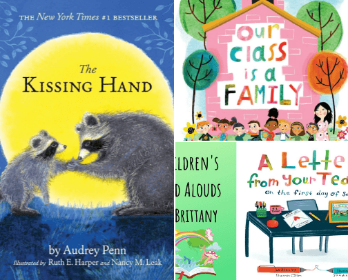 Favorite back to school Children's Books cover photo collage