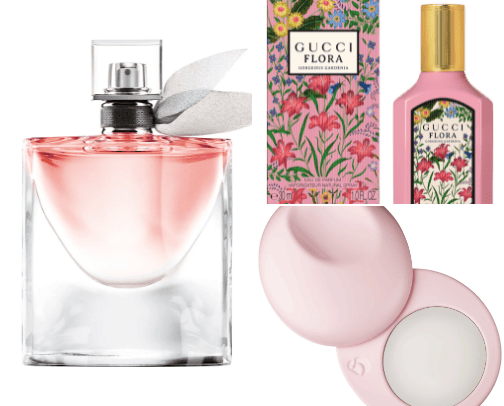 Popular perfumes with a reason cover photo collage