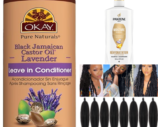 Haircare products and recommendations cover photo collage