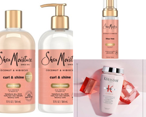 Wavy Hair Products cover photo collage