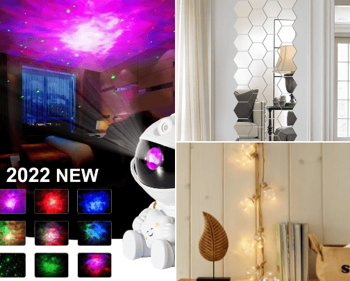 Room decoration cover photo collage