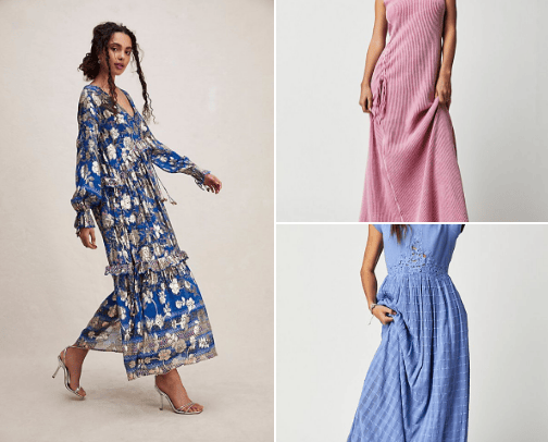 these maxi dresses are my favorite cover photo collage