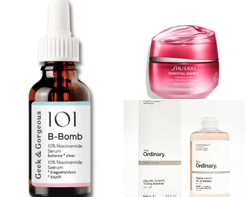 Skincare for oily skin cover photo collage