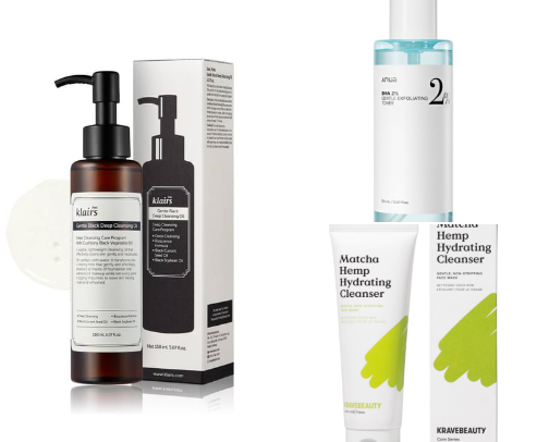 my fall 2025 skincare routine: dry and sensitive skin friendly! cover photo collage