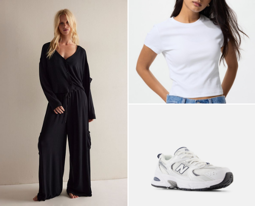 Pre Planned Outfits for a work trip! cover photo collage