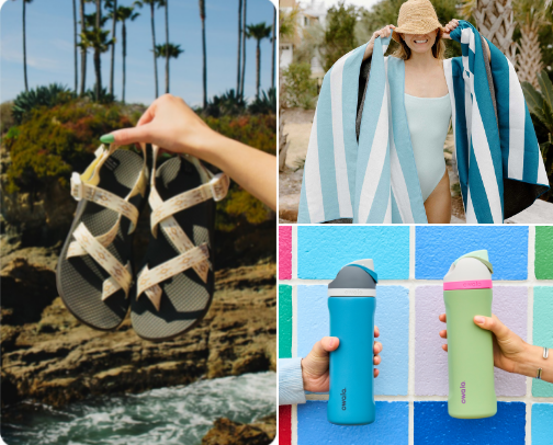 Things I Never Leave Behind On My Tropical Getaway cover photo collage