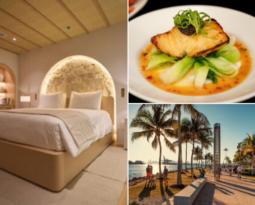 my miami solo trip— places, stays & wellness cover photo collage