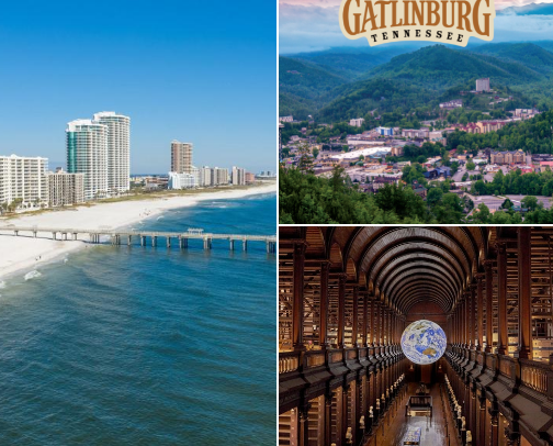 Favorite Places to Travel cover photo collage