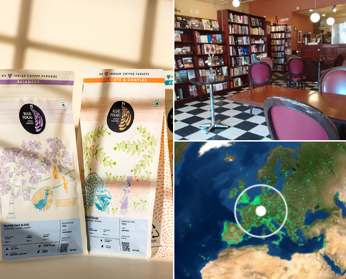 Recommending places based on where I’ve lived. cover photo collage