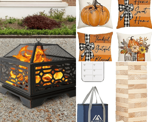 Pumkin spice and all things spooky cover photo collage